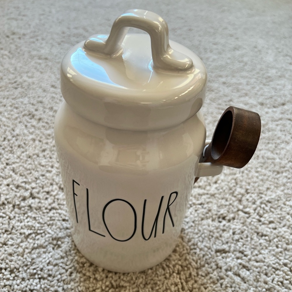 Rae Dunn Flour Canister with Handle